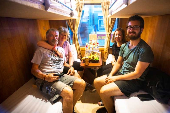 Découvrez le train de nuit au Vietnam